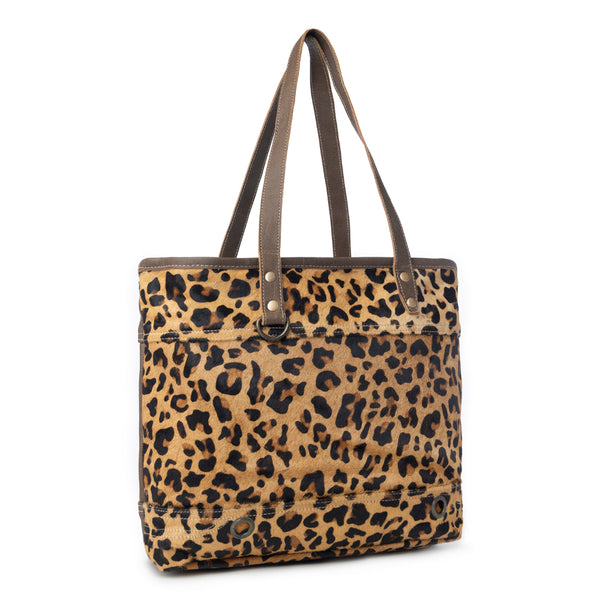 CLINCH  LEATHER AND HAIRON BAG - Myra USA