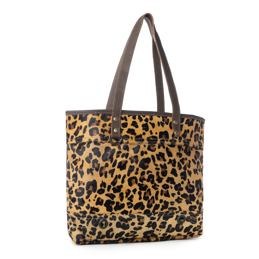 CLINCH  LEATHER AND HAIRON BAG - Myra USA