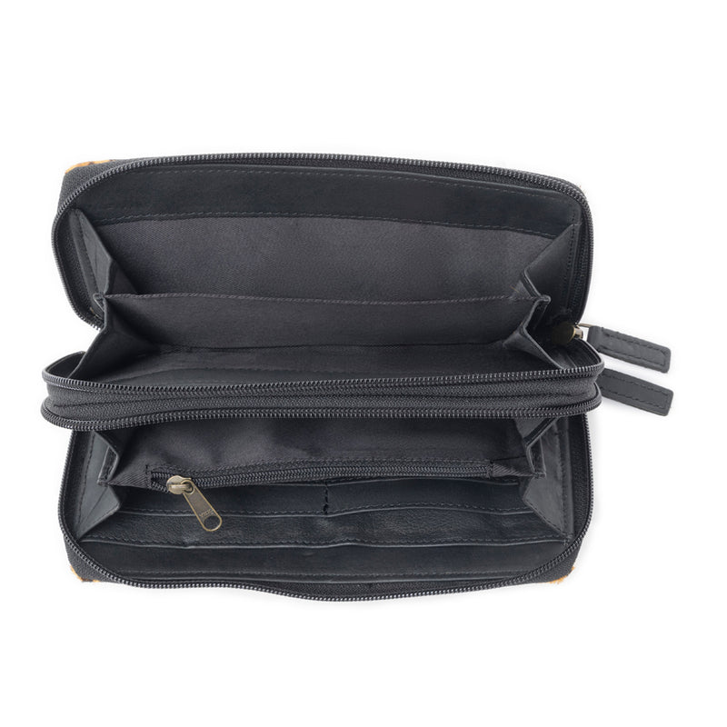 ENERGY BUNDLE LEATHER AND HAIRON WALLET - MyraUSA
