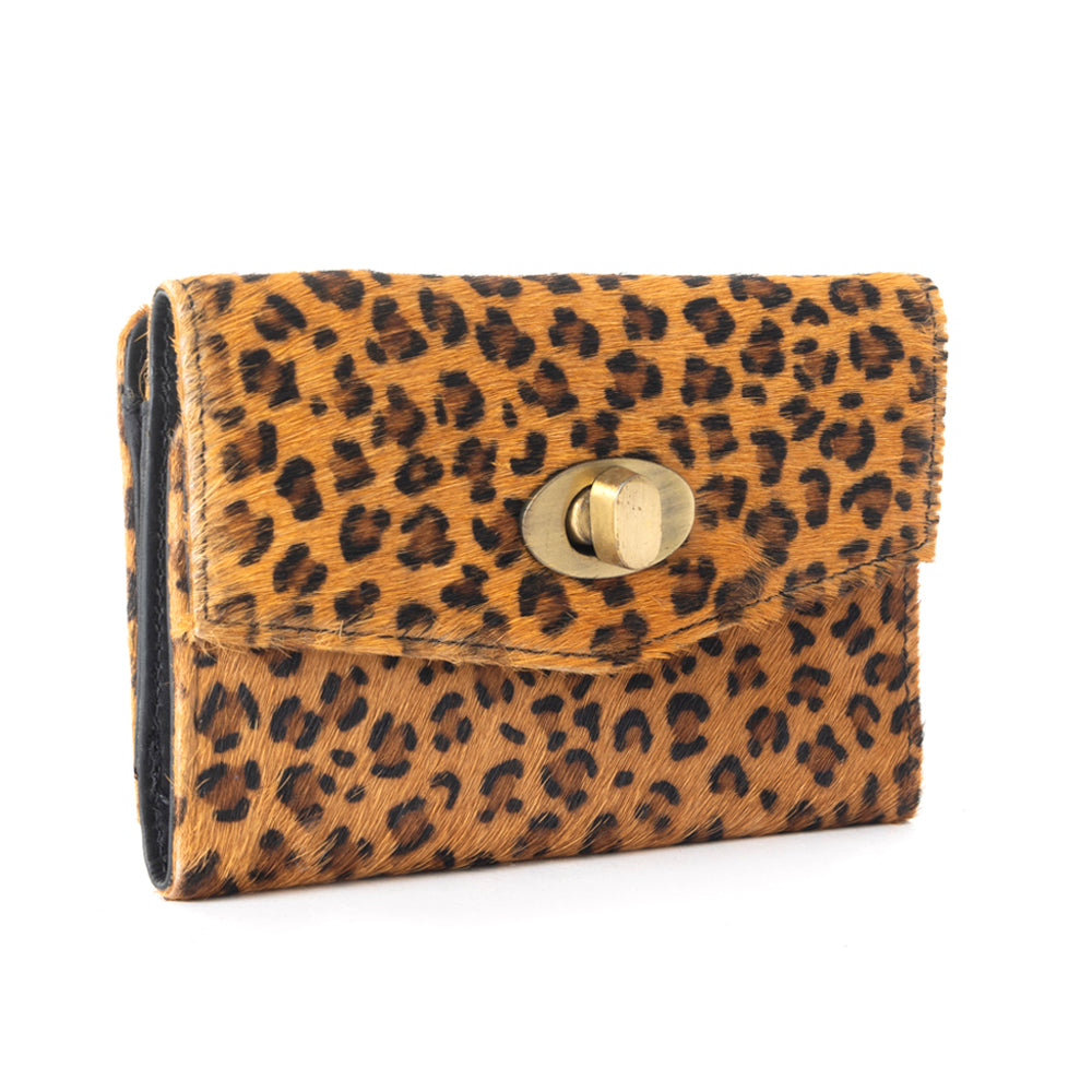ETERNAL CLASSIC LEATHER AND HAIRON WALLET - MyraUSA