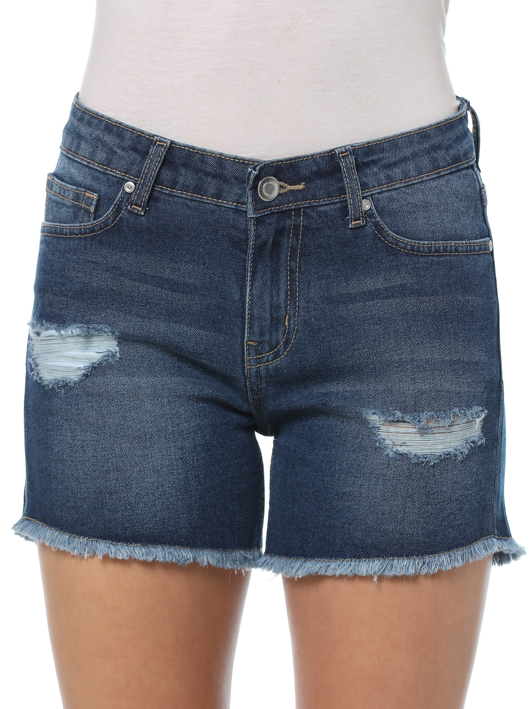 Petite Denim Shorts - MyraUSA