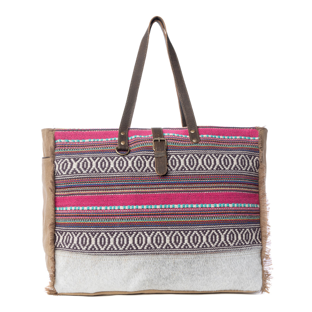 Vibrant Boho Weekender Bag - Myra USA