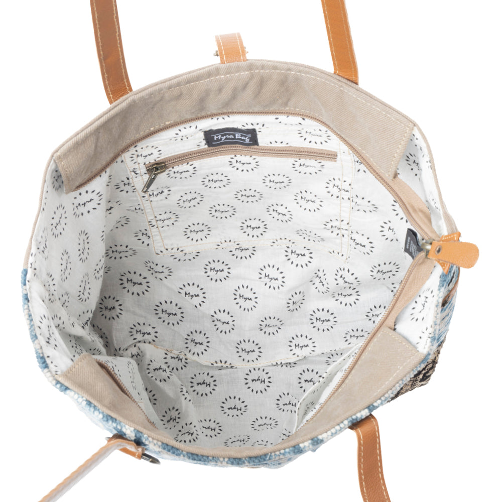 Tinted Indigo Tote Bag - MyraUSA