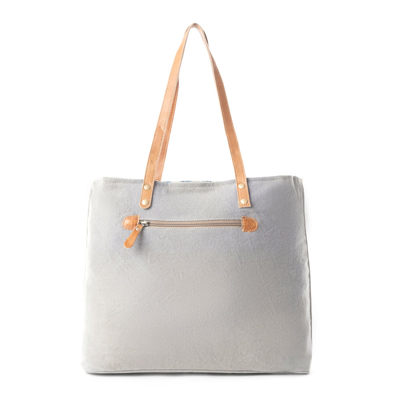 Rhombic Pattern Tote Bag - MyraUSA