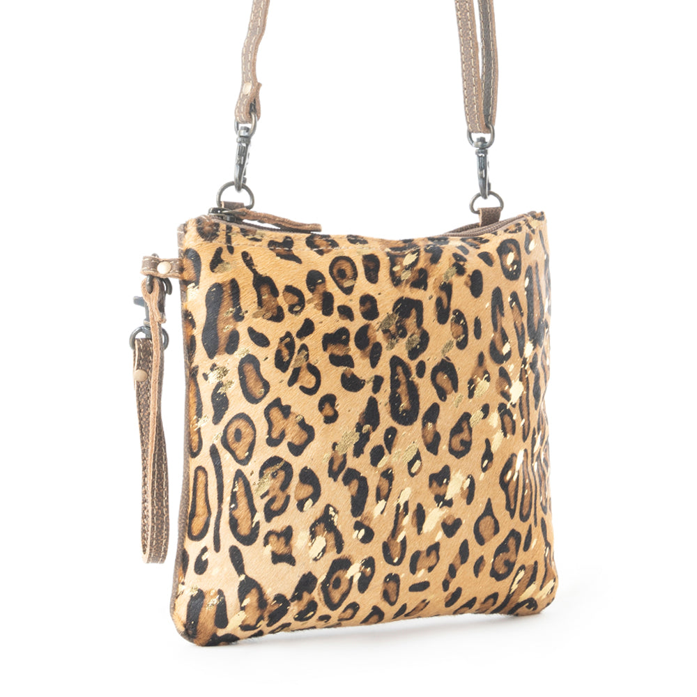 Freckled Leather & Hairon Bag - MyraUSA