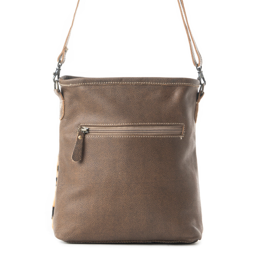 Feisty Leather & Hairon Bag - MyraUSA
