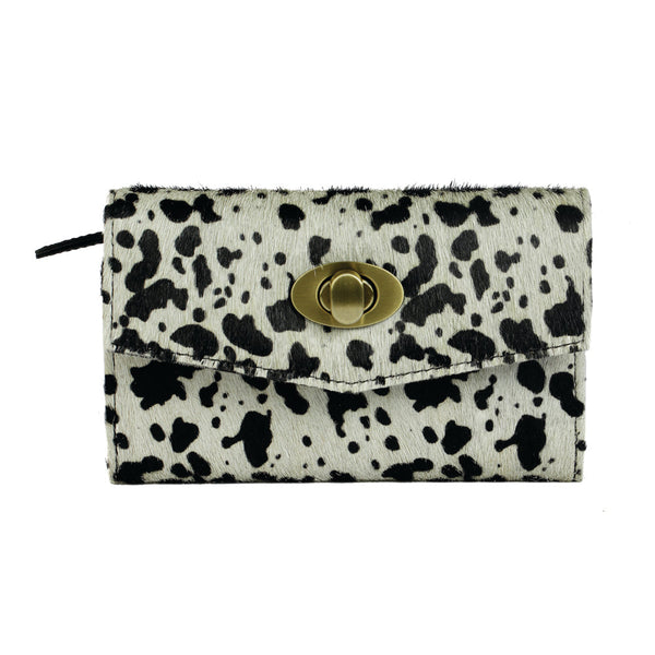 BLACK PATCHES WALLET