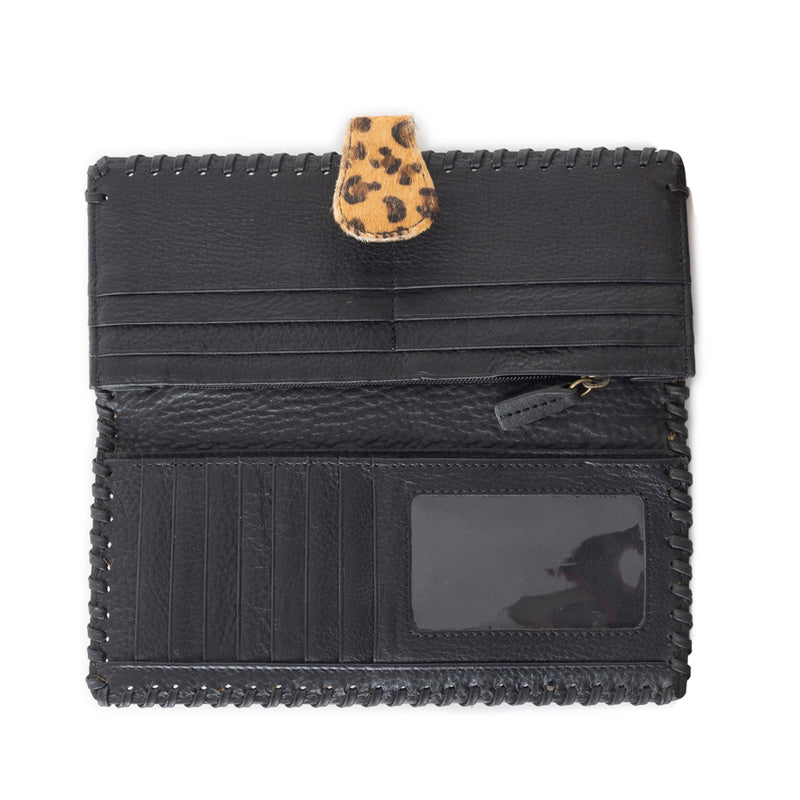 VALIANT LEOPARD PRINT WALLET