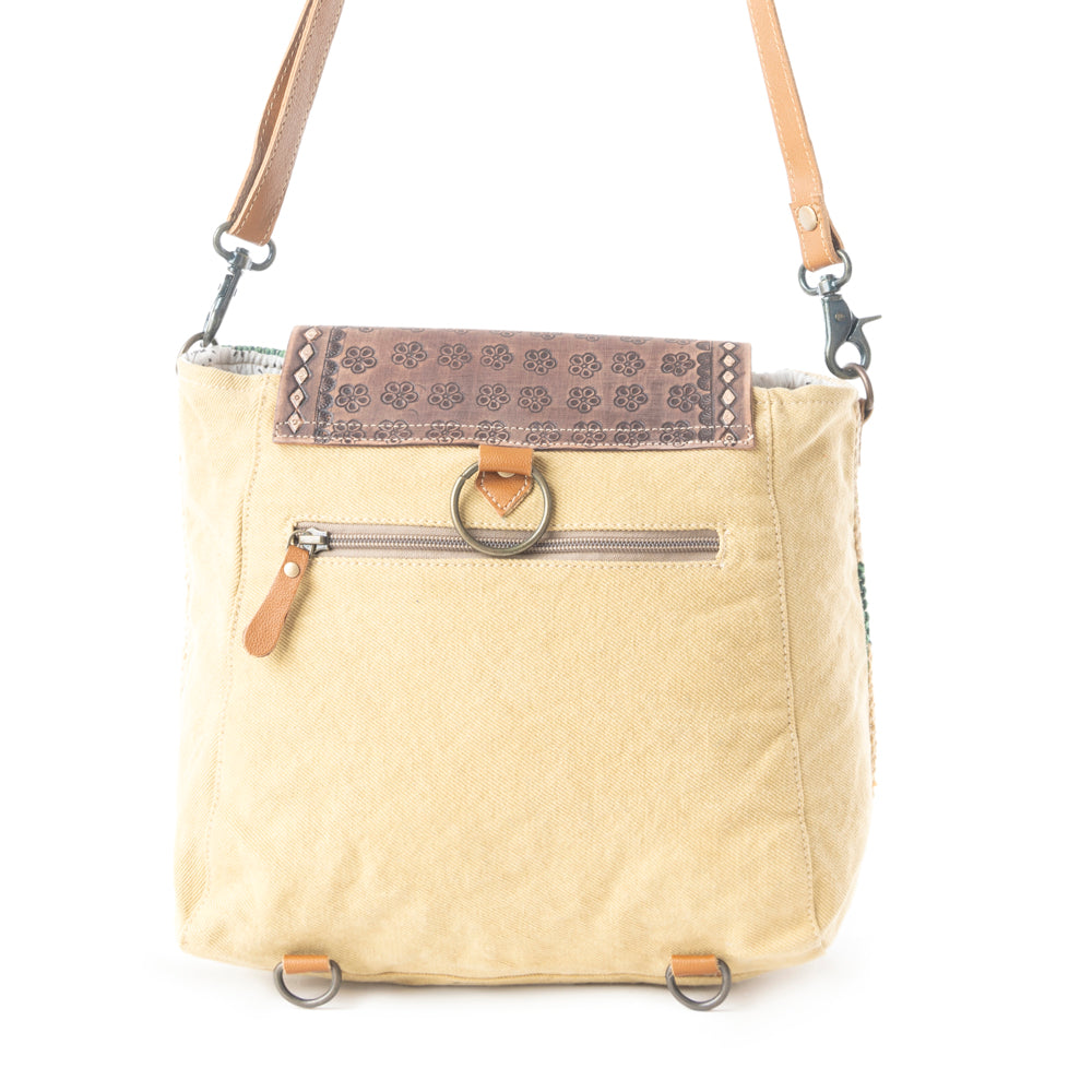 Embossed Scarlet Hand-Tooled Bag - MyraUSA
