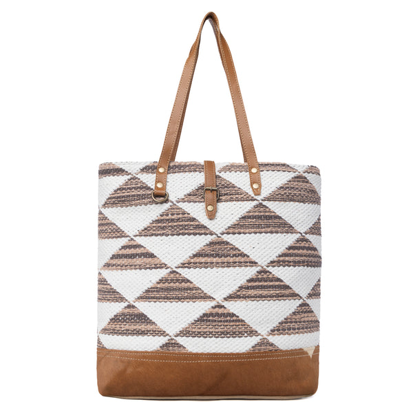 Geometrical Tote Bag - Myra USA