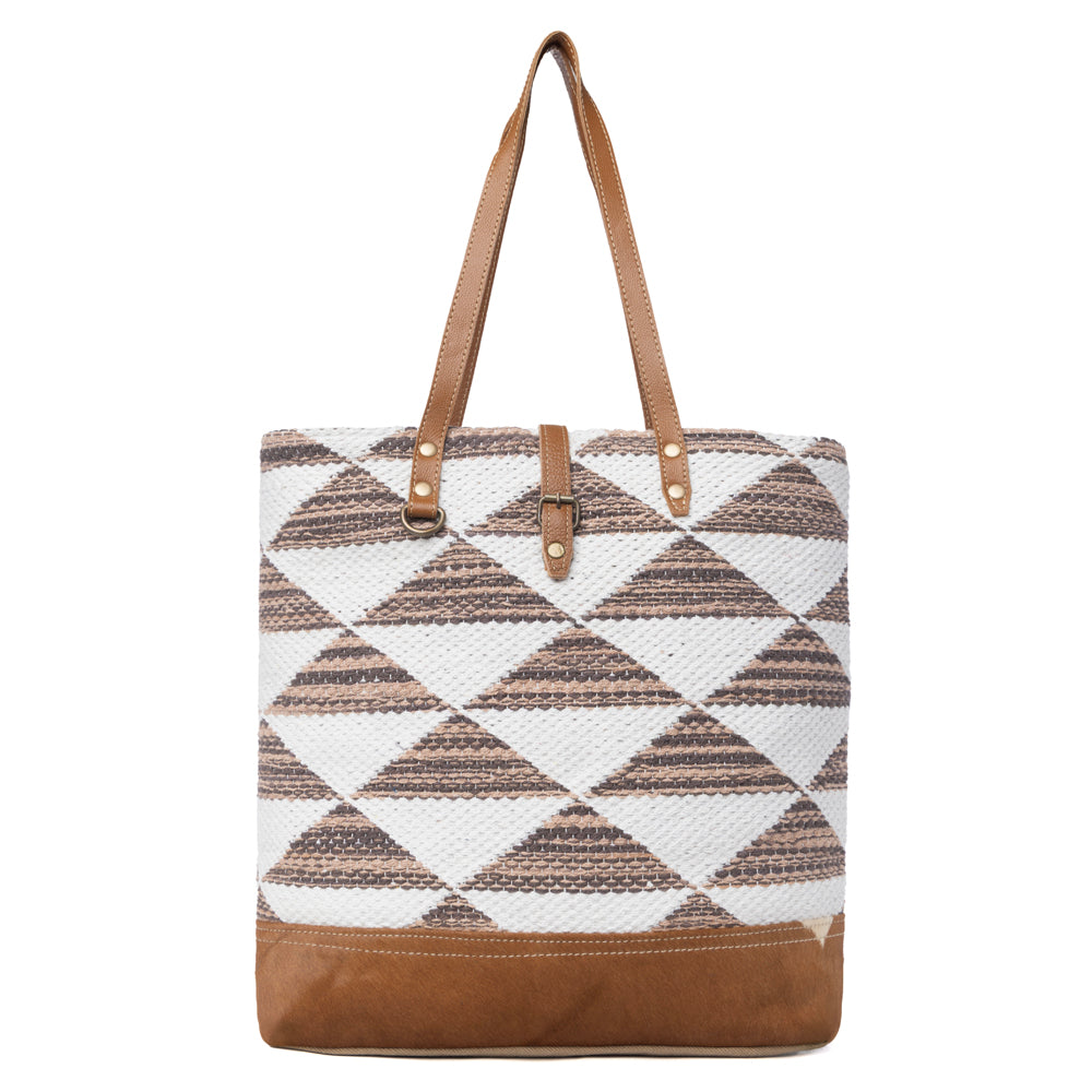 Geometrical Tote Bag - Myra USA