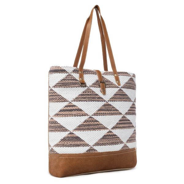 Geometrical Tote Bag - Myra USA