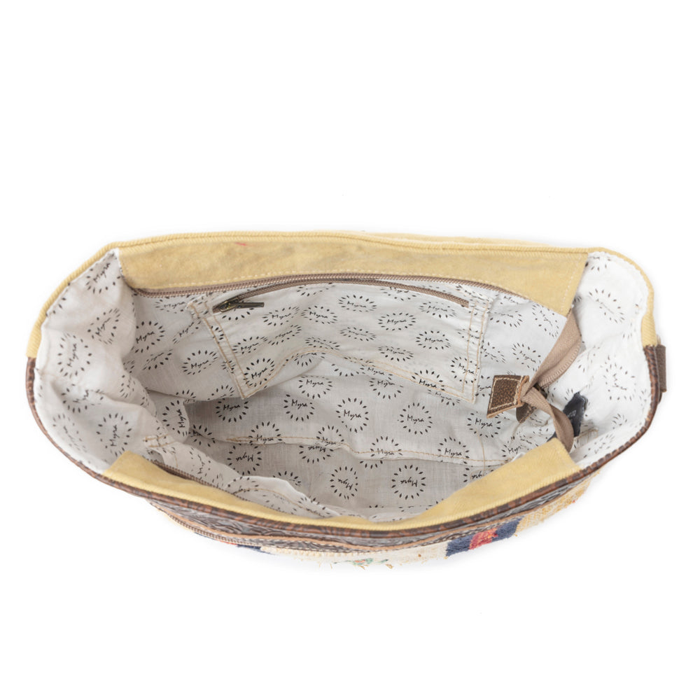 Fragrant Yellow  Shoulder Bag - Myra USA