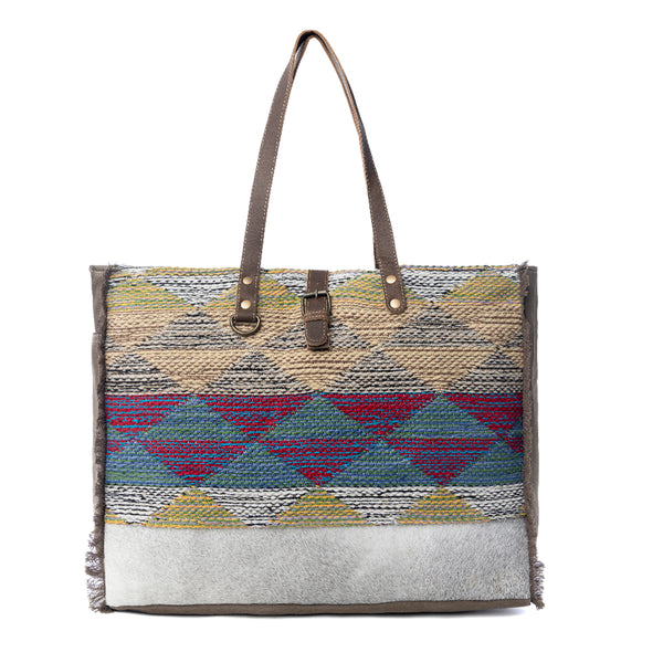 Vibrant Pyramids  Weekender Bag - Myra USA