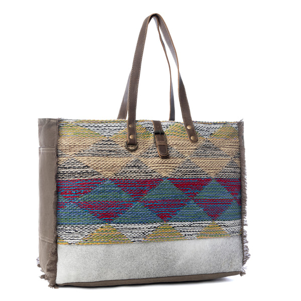 Vibrant Pyramids  Weekender Bag - Myra USA