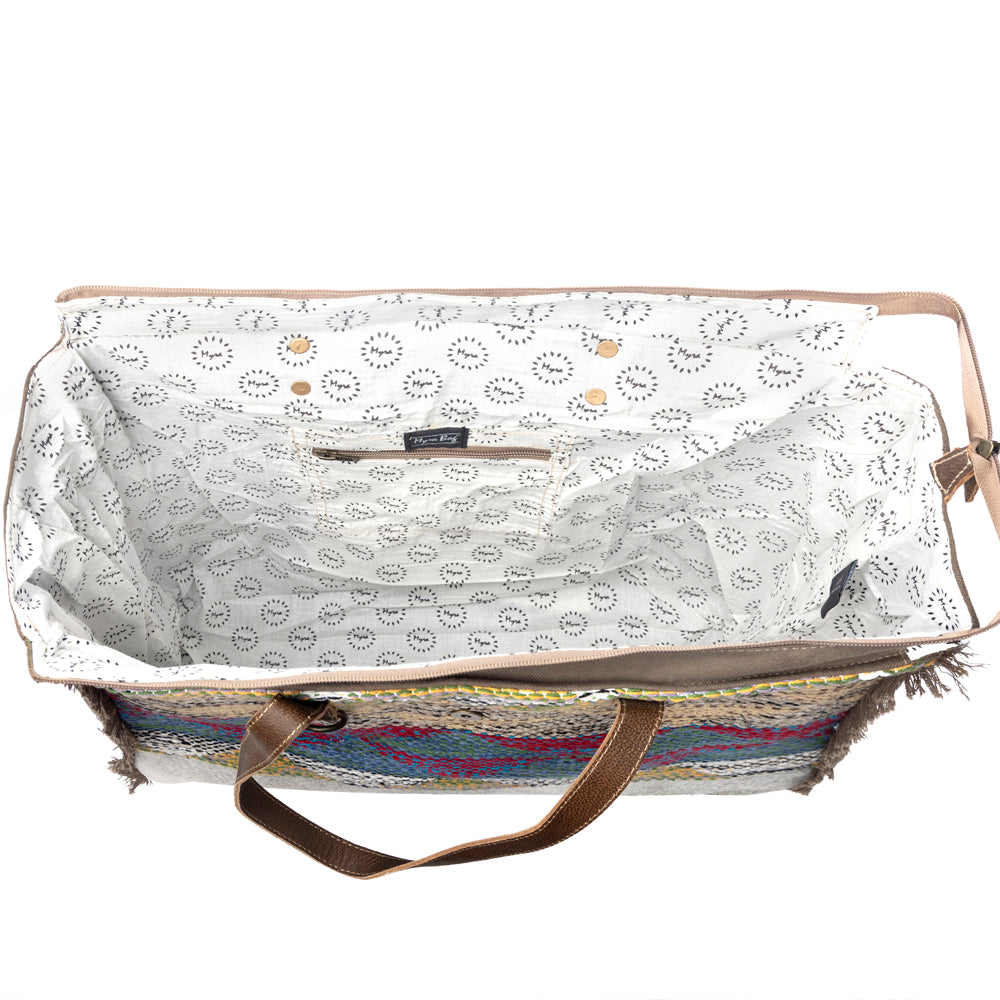 Vibrant Pyramids  Weekender Bag - Myra USA
