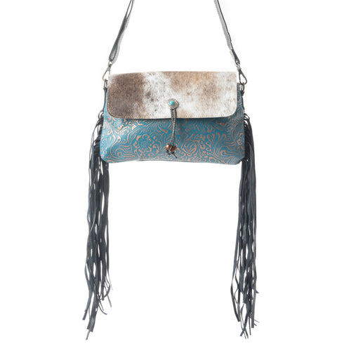 Rococo Leather & Hairon Bag - MyraUSA