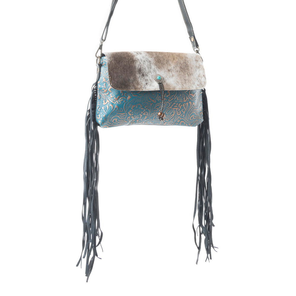 Rococo Leather & Hairon Bag - MyraUSA