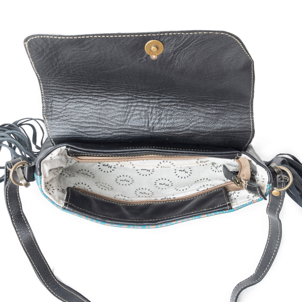 Rococo Leather & Hairon Bag - MyraUSA
