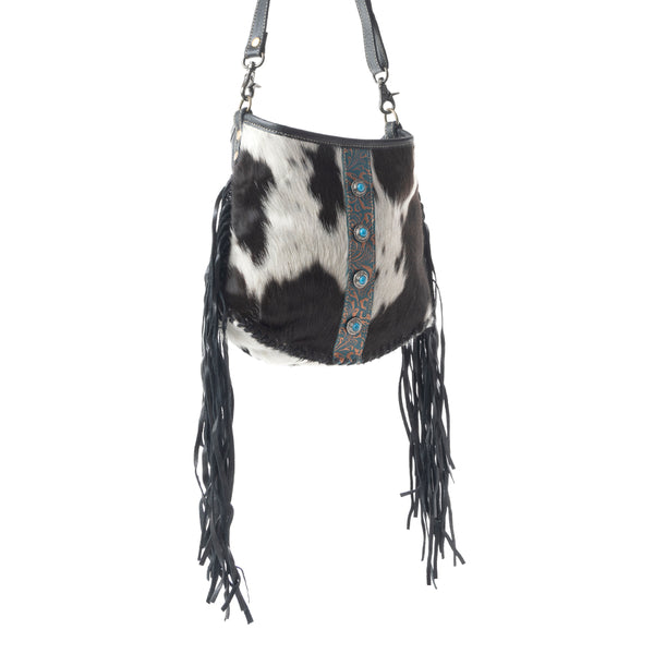 Paradox  Leather & Hairon Bag - MyraUSA