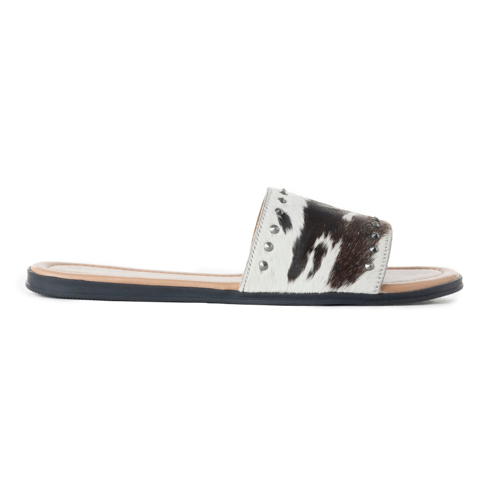 Silver Studded Flats - MyraUSA
