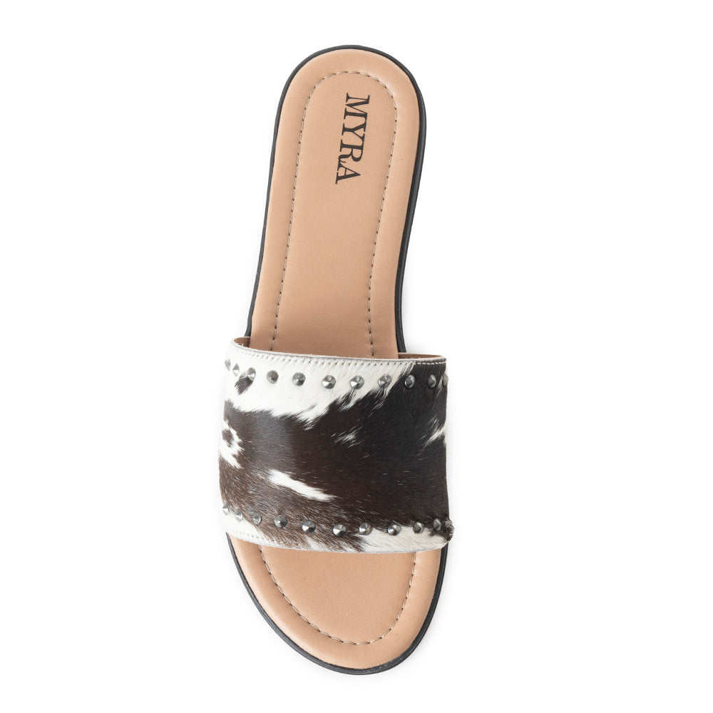 Silver Studded Flats - MyraUSA