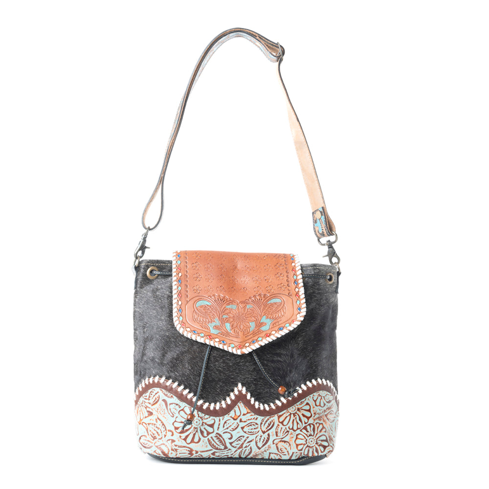 Landscape Hand-Tooled Bag - MyraUSA