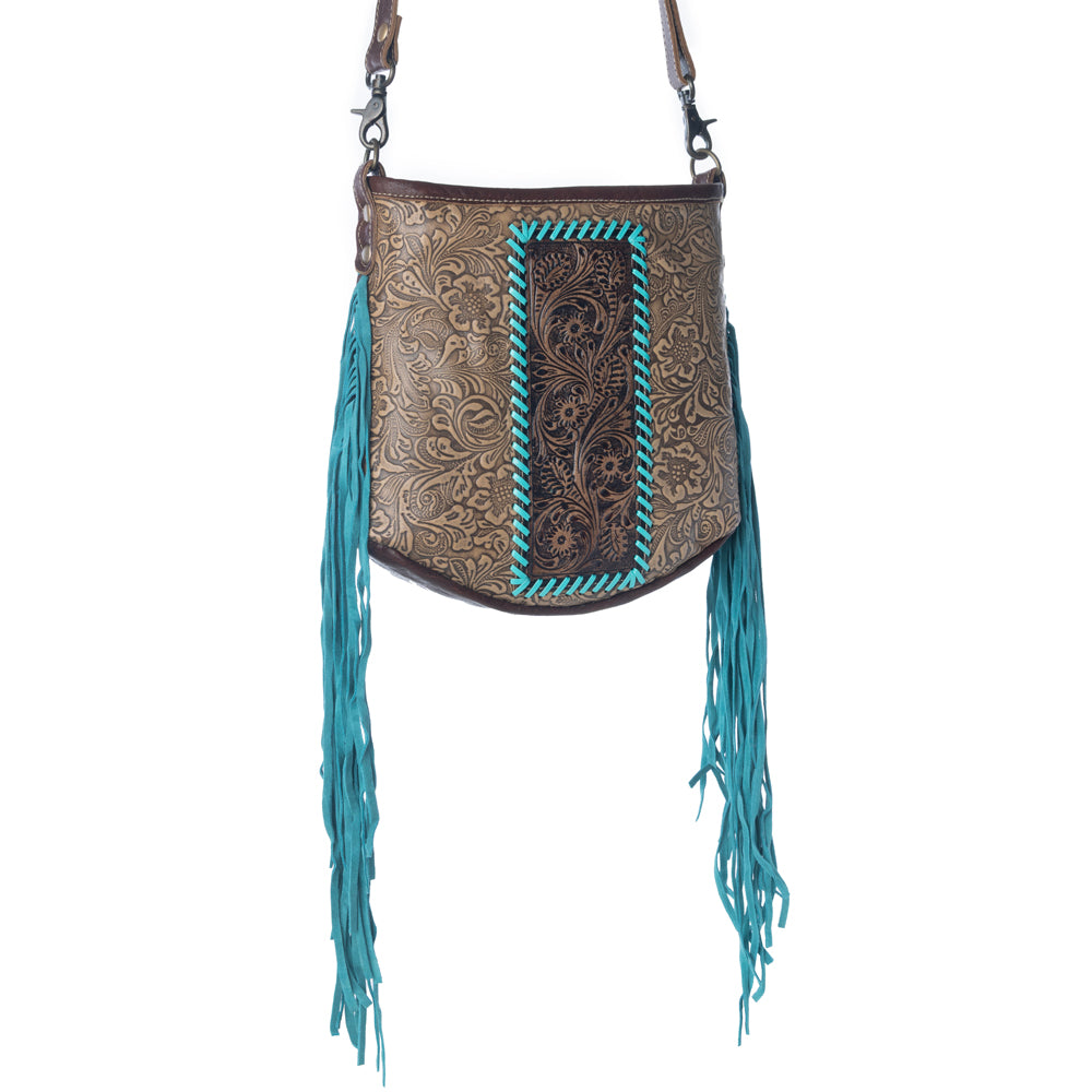 Querencia Hand-Tooled Bag - Myra USA