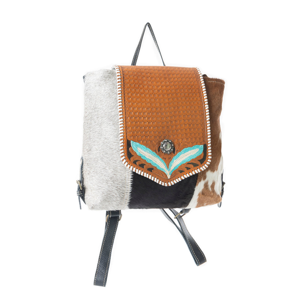 Calentivay Hand-Tooled Bag - MyraUSA