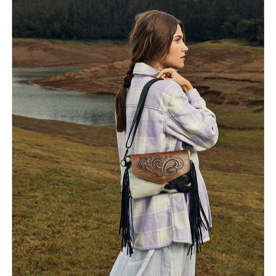 Anam Cara Hand-Tooled Bag - MyraUSA
