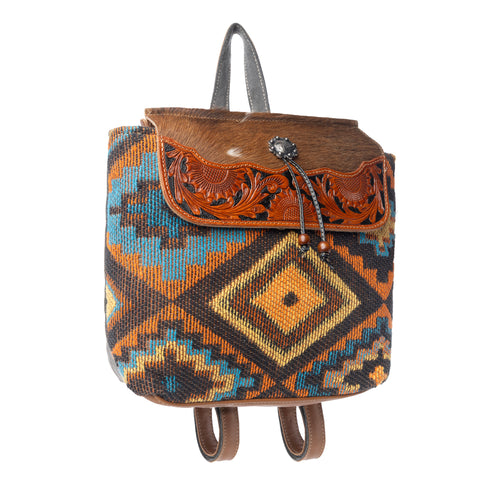 Burnt Umber Backpack Bag - Myra USA