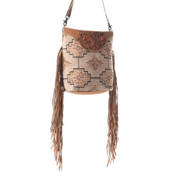 Accelerate Hand-Tooled Bag - MyraUSA