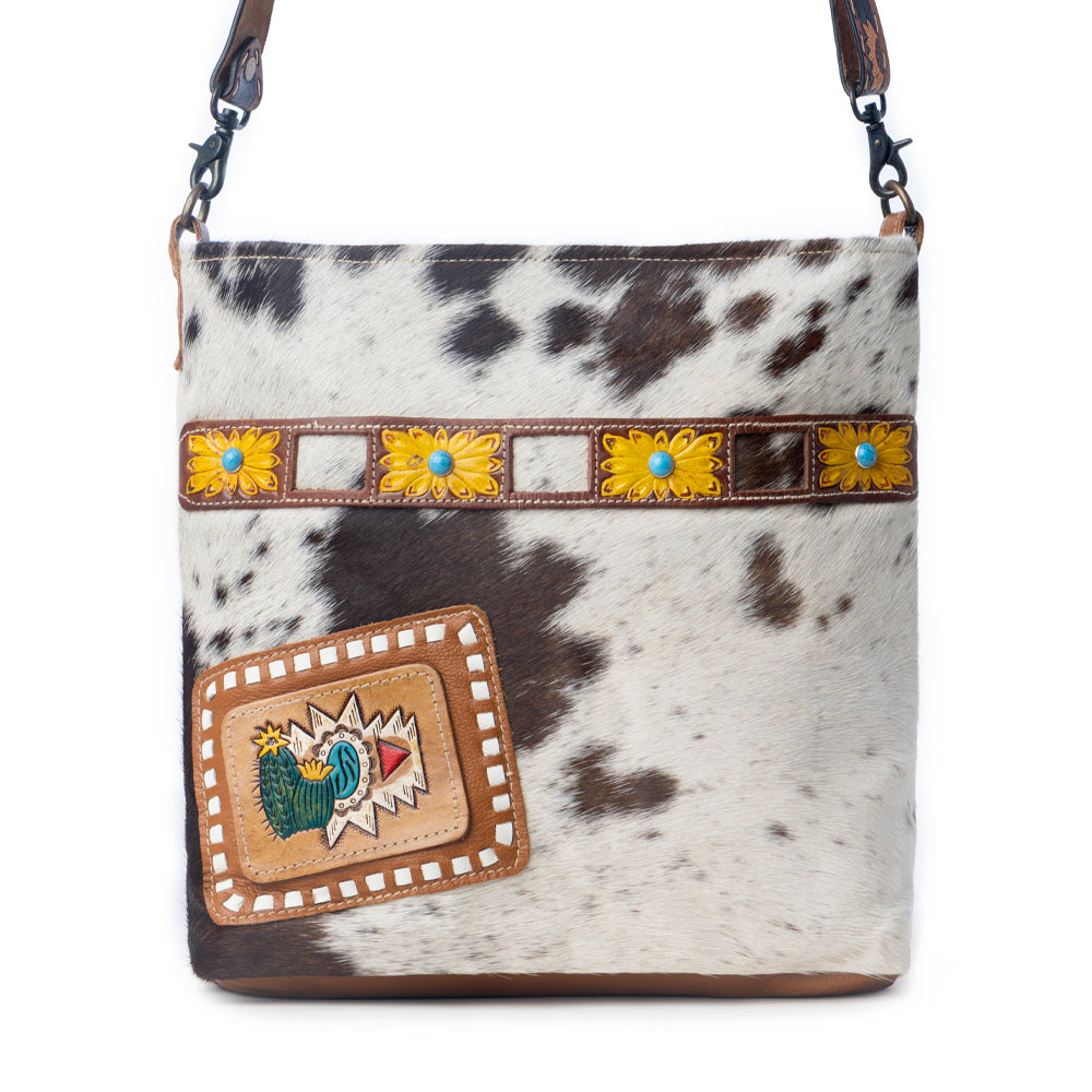 Wayfarer Hand-Tooled Bag - Myra USA