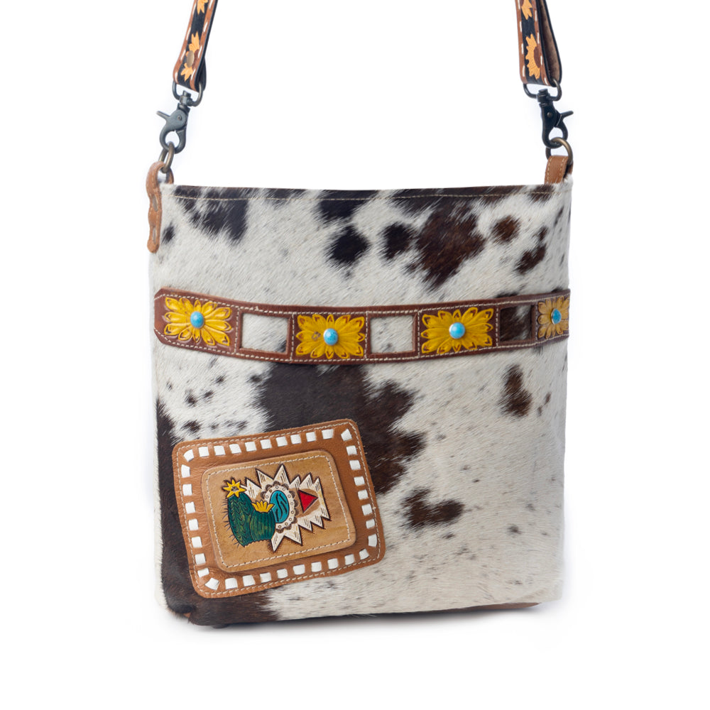 Wayfarer Hand-Tooled Bag - Myra USA