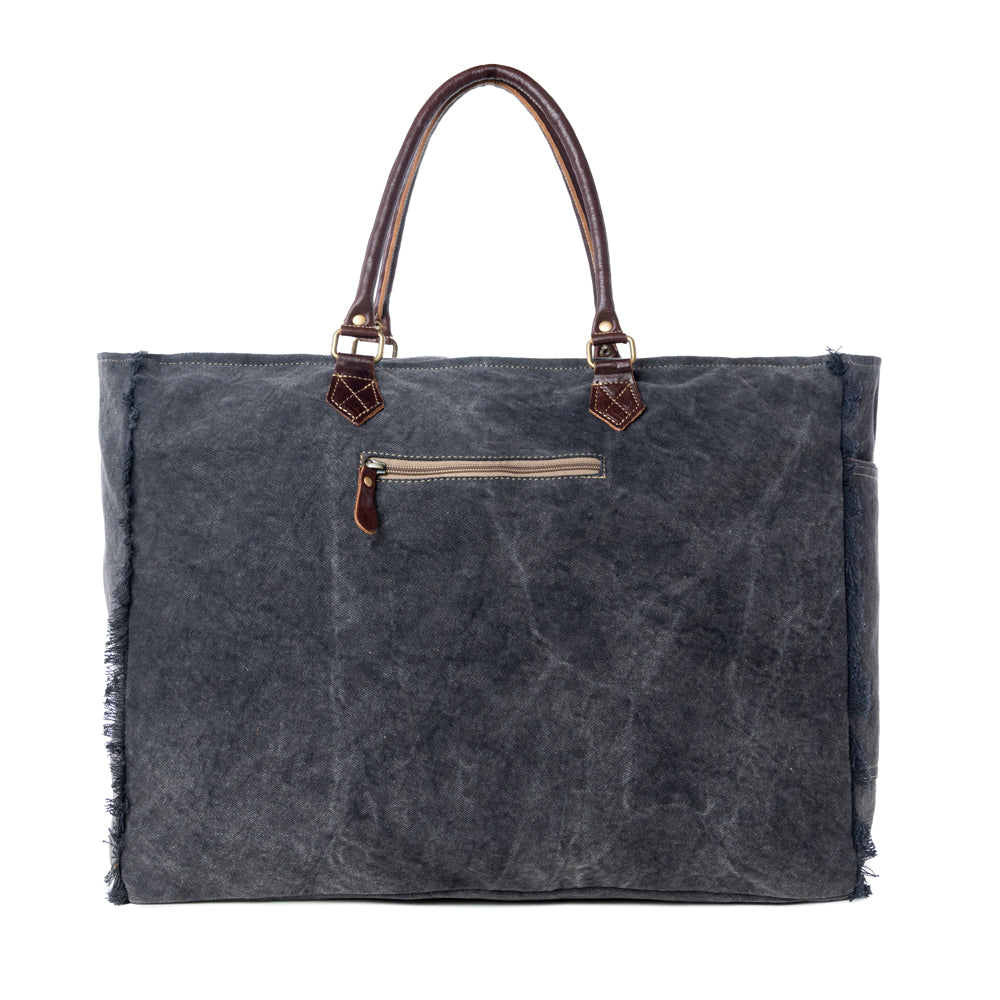 Asterias Canvas & Hairon Bag - Myra USA