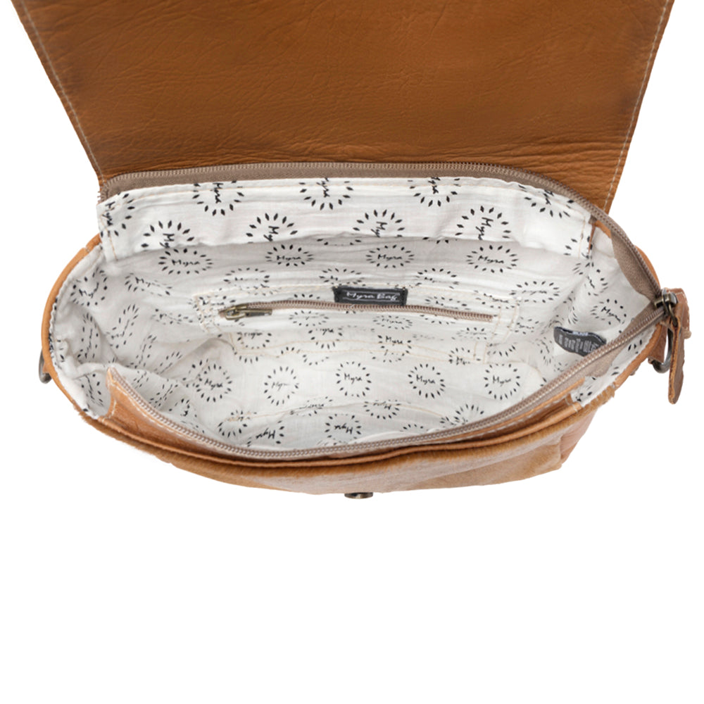 Vintage Hues Leather & Hairon Bag - Myra USA