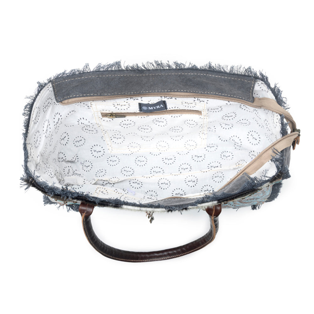 Articulate Canvas & Hairon Bag - Myra USA
