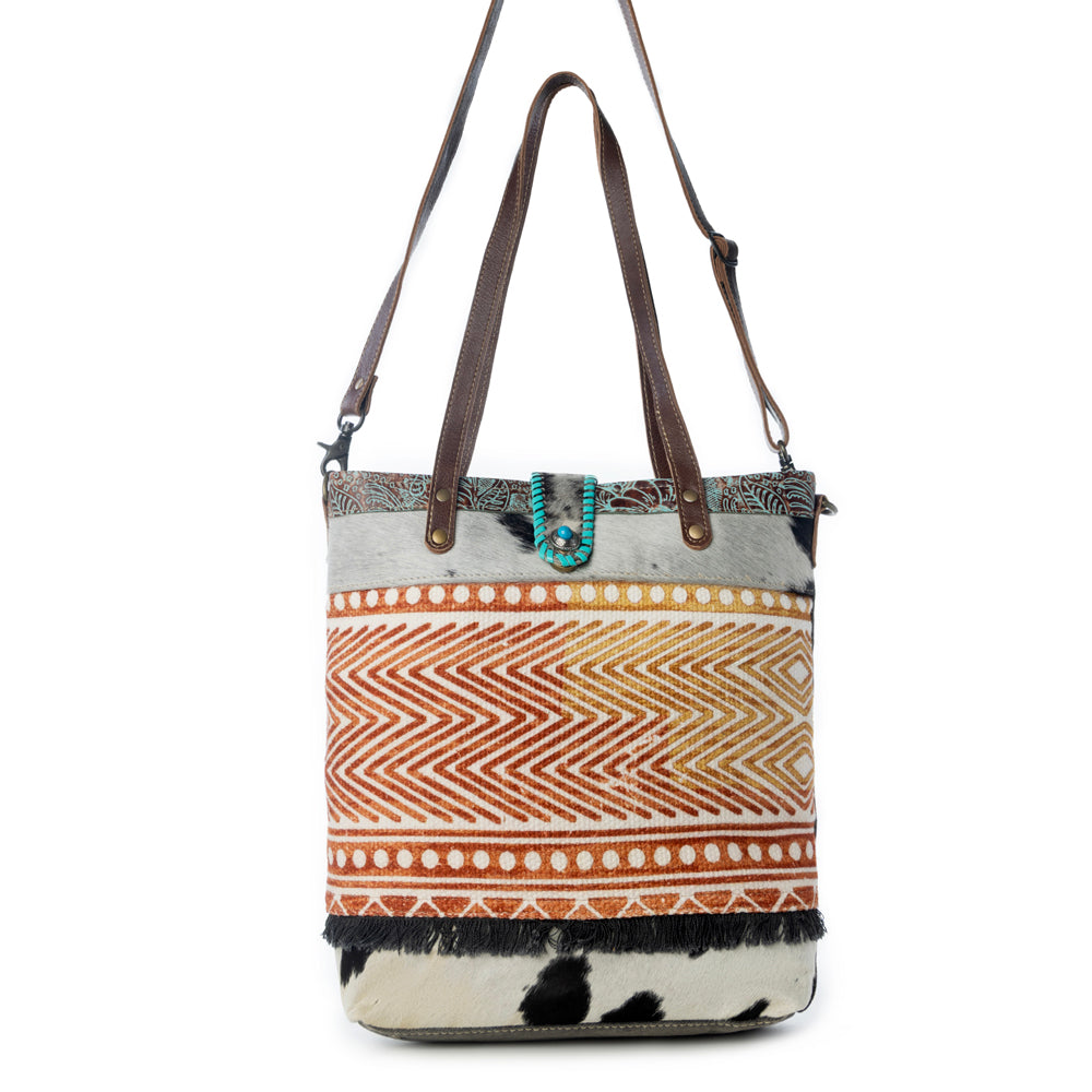 Fading Vermillion Tote Bag - Myra USA