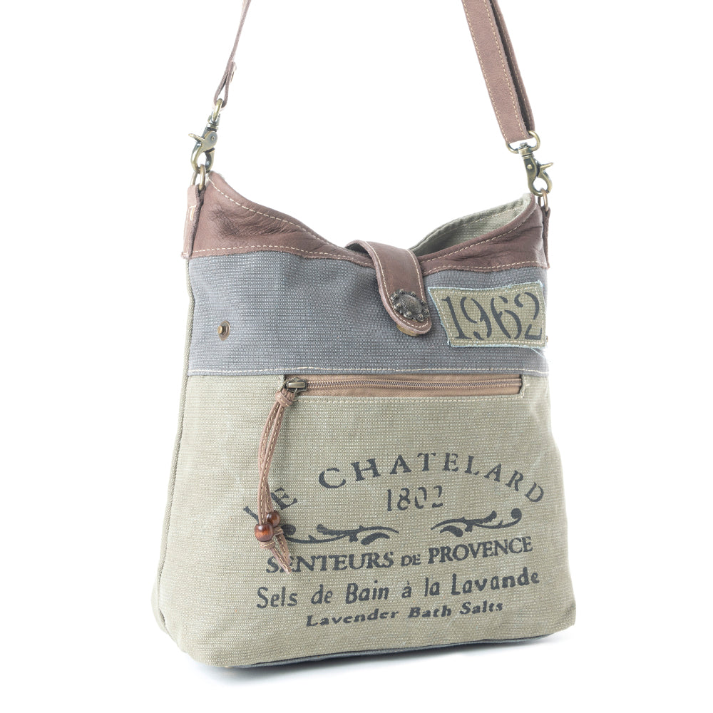 Psychedelic Gray Shoulder Bag - MyraUSA