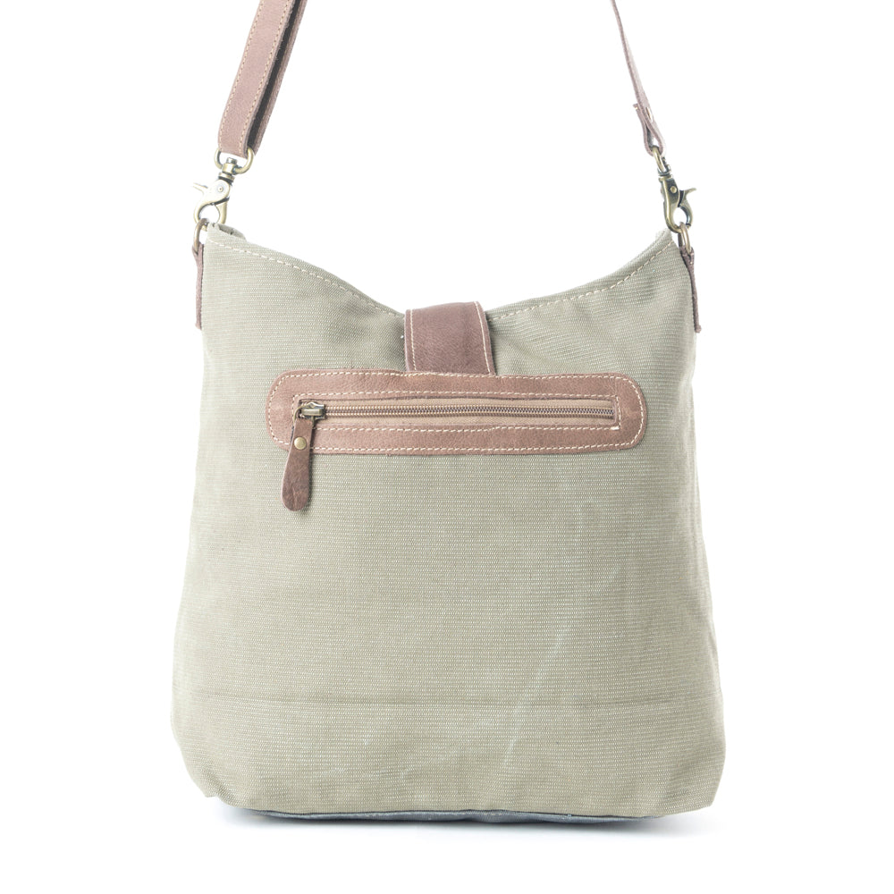 Psychedelic Gray Shoulder Bag - MyraUSA