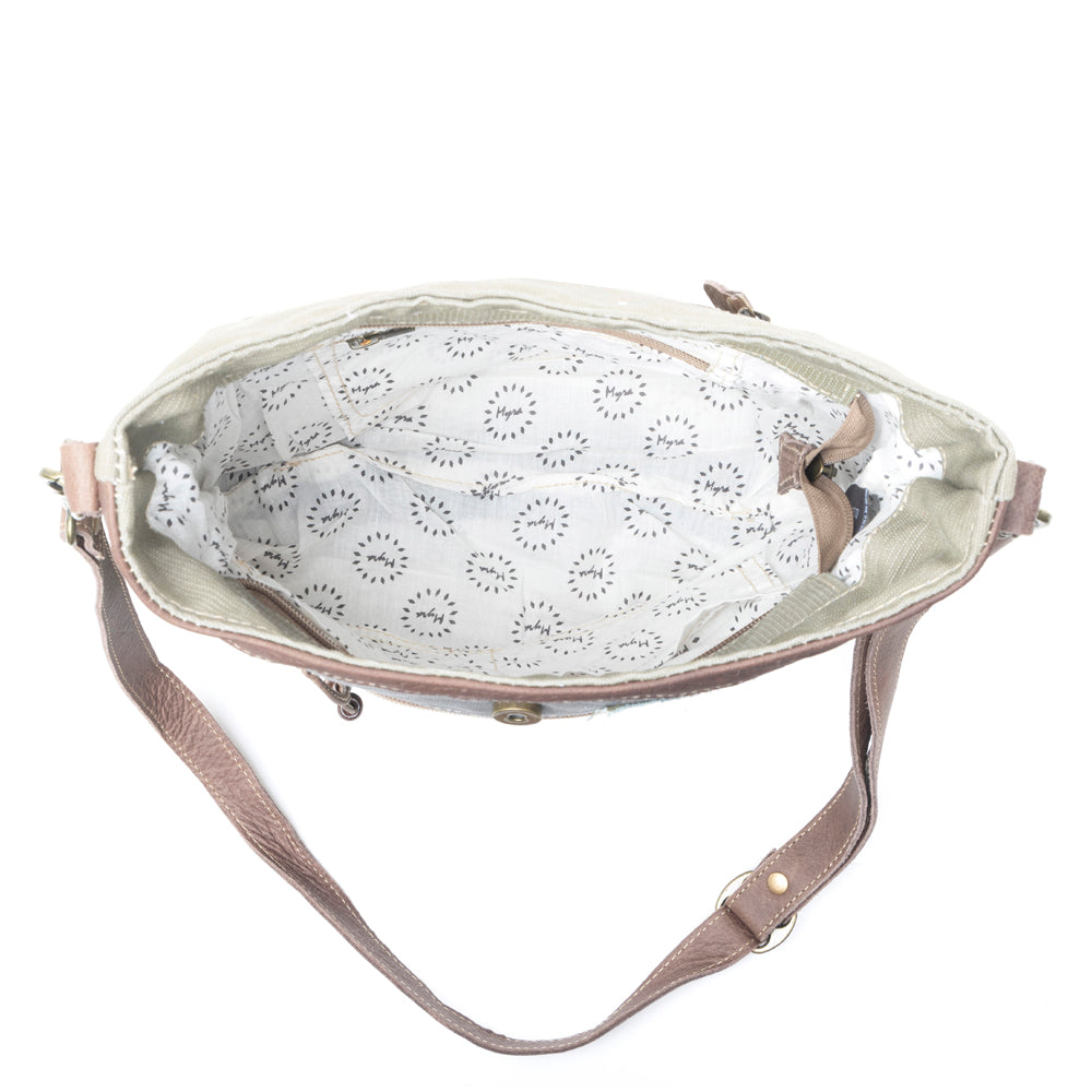 Psychedelic Gray Shoulder Bag - MyraUSA