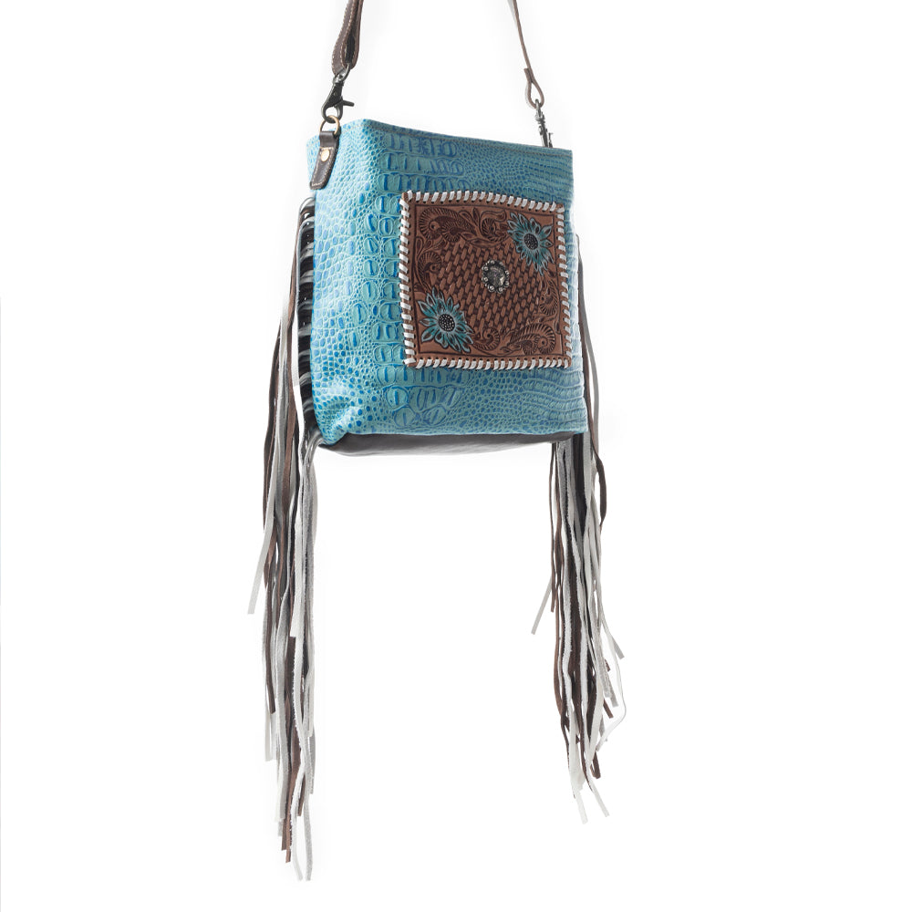 Firmament Hand-Tooled Bag - MyraUSA