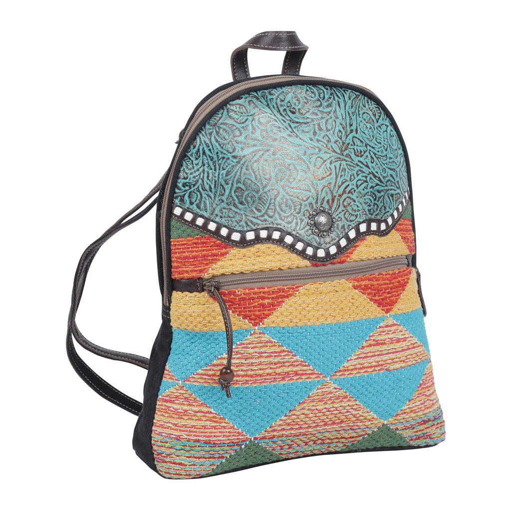 Accented hues Backpack Bag - MyraUSA