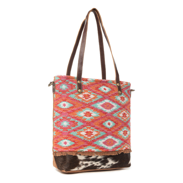 Pink Charm Tote Bag - Myra USA