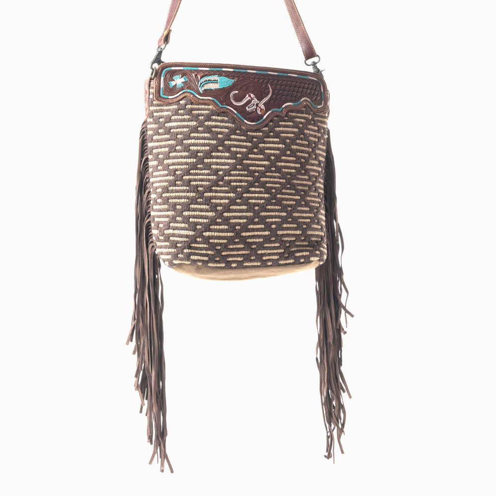 Vellichor Hand-Tooled Bag - MyraUSA