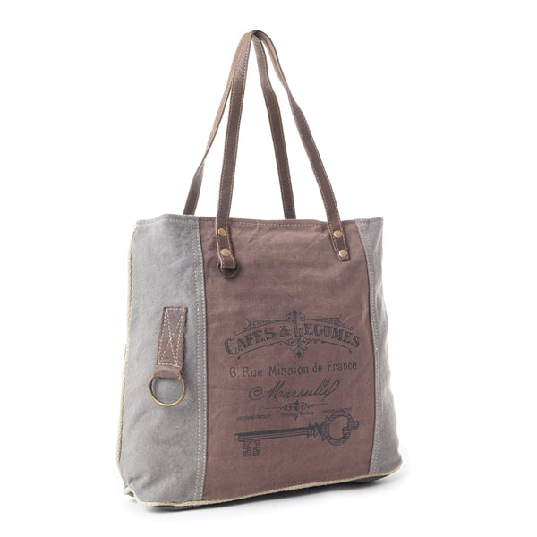 Pink Vista Key Tote Bag