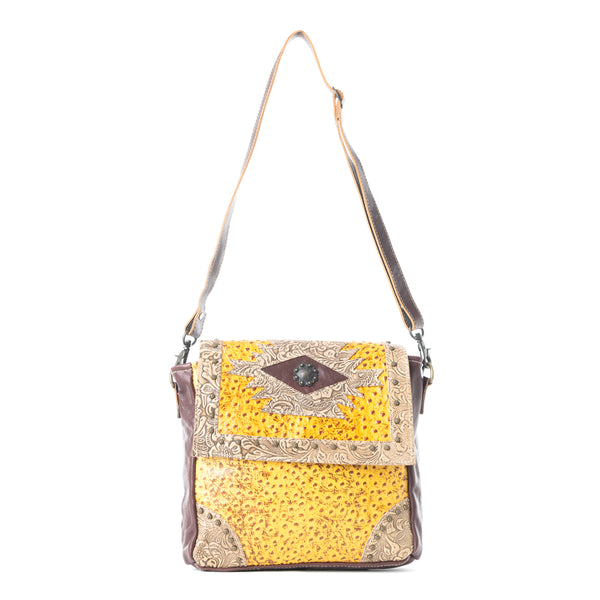Ray Leather & Hairon Bag - MyraUSA