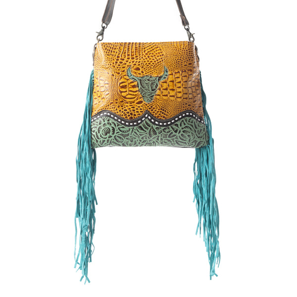 Fah Leather & Hairon Bag - MyraUSA