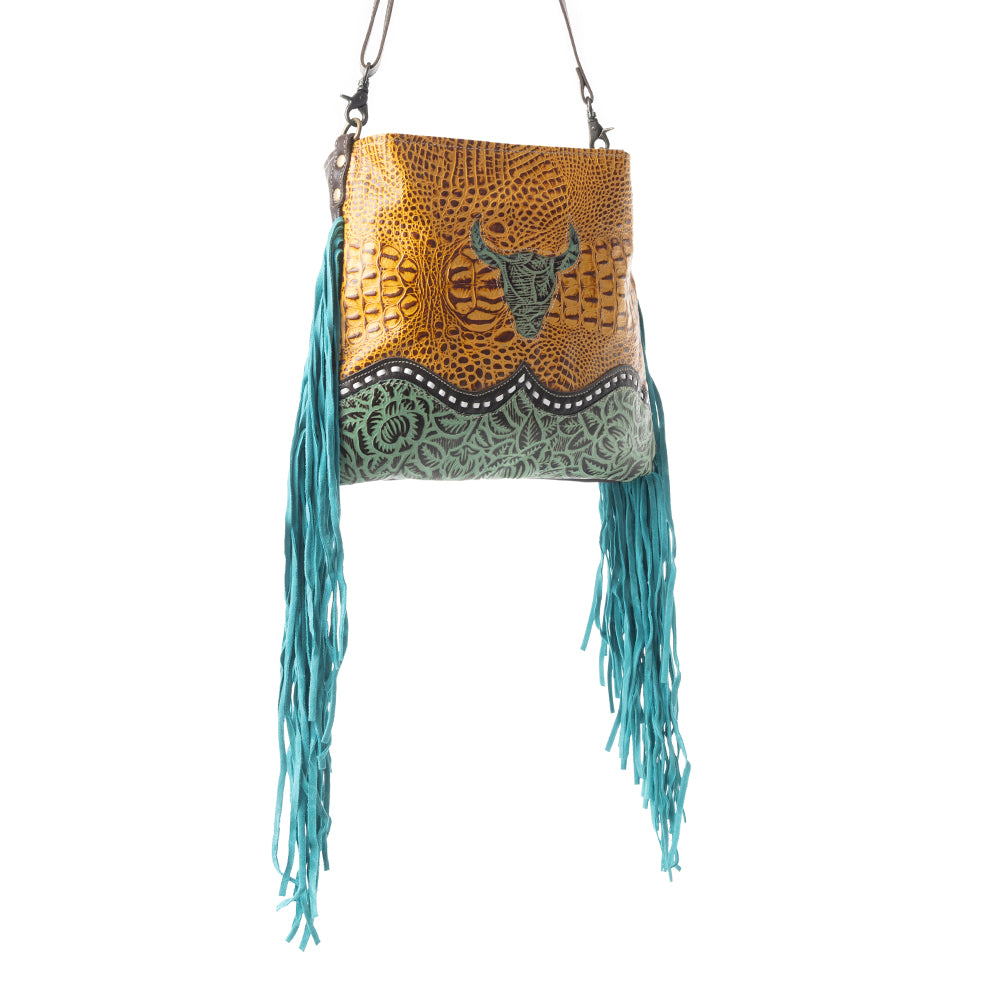 Fah Leather & Hairon Bag - MyraUSA