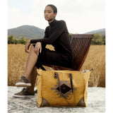 Suramya Canvas & Hairon Bag